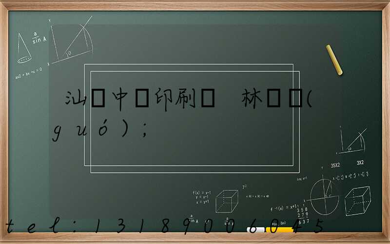 汕頭中興印刷廠 林偉國(guó)